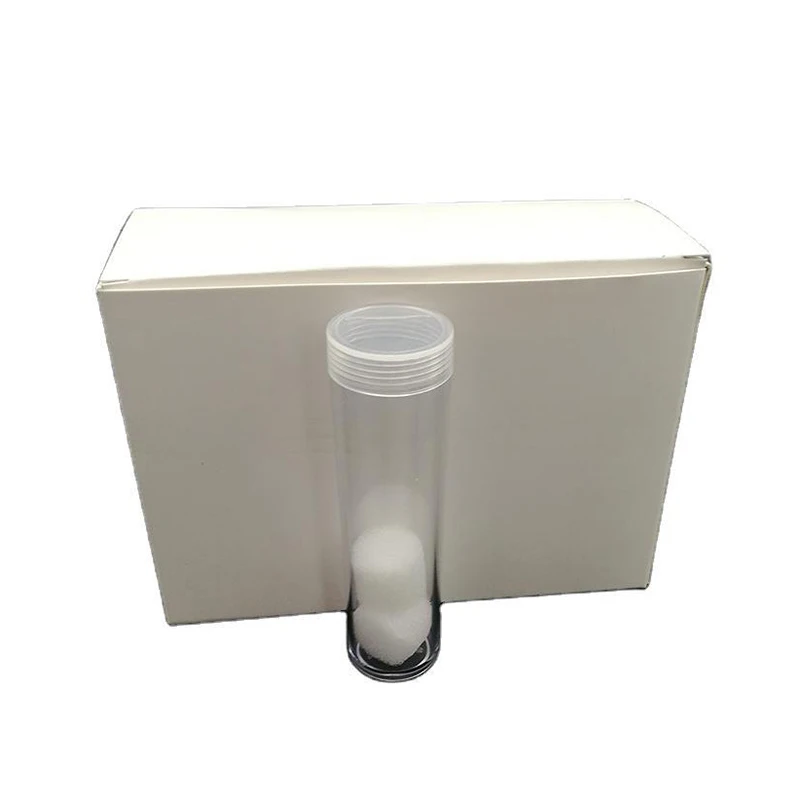 New 22.5mm Clear Plastic Roll Coins Storage Tube Protective Tube Holder Coins Collect Protect Gross Ware Tools