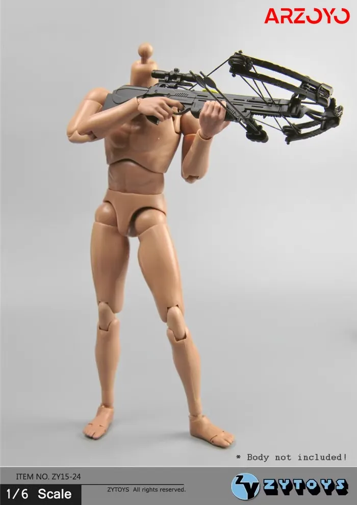 ZYTOYS ZY15-24 1/6 スケール 18 センチメートル複合クロスボウモデル