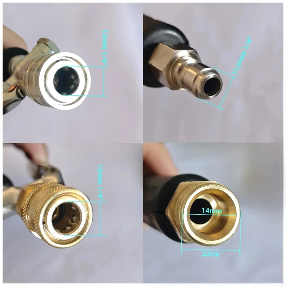 High Pressure Washer Extension Rod For Air Conditioner Cleaning, Stainless Steel Spray Bar With Quick Connector