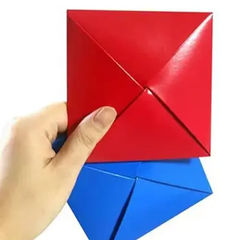 2件式紙質翻頁遊戲 藍紅紙板擊打棋盤遊戲 韓國民間遊戲 藍紅擊打棋盤套裝玩具 10 最佳銷售 韓式房間 - №7