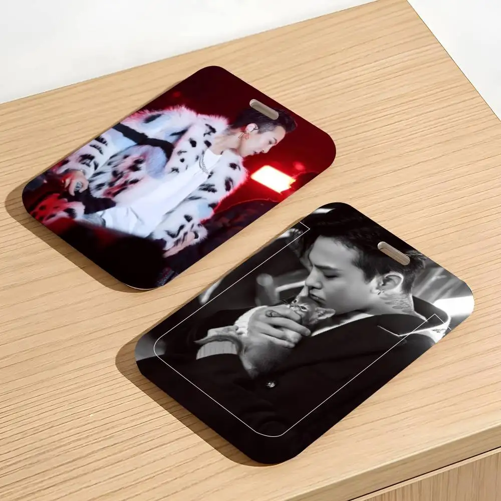 G-G-Dragon Kpop Bigbang ID Card Holder Lanyard Covers Women Men