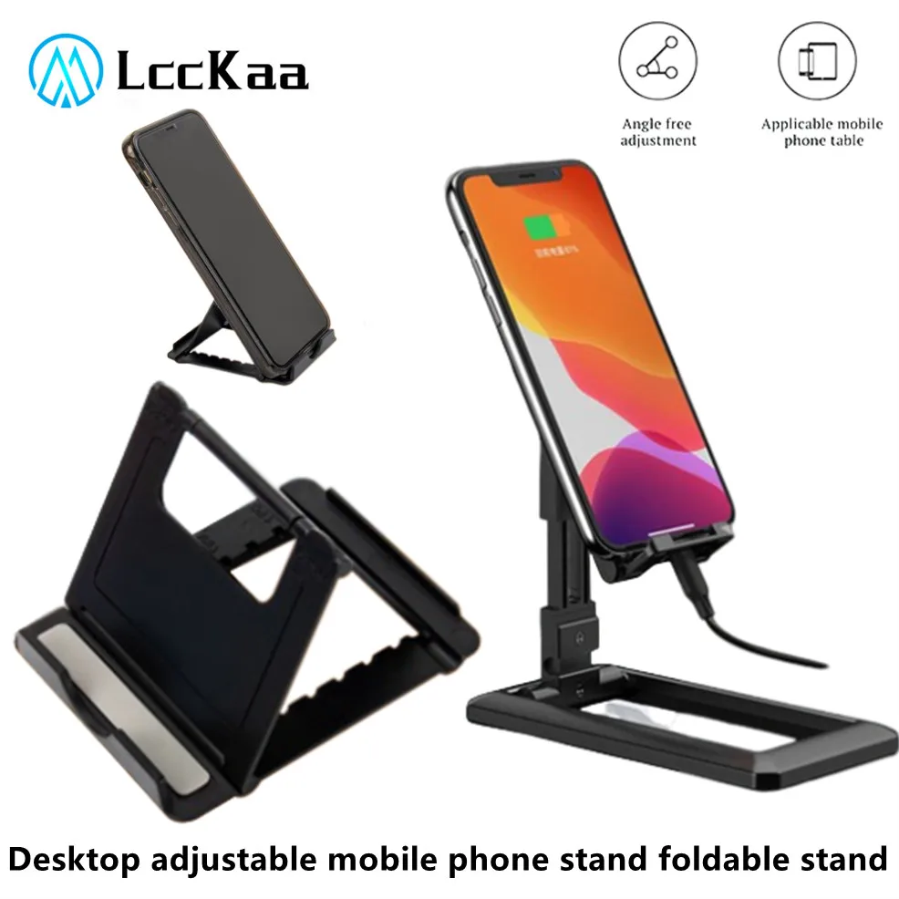 Phone Stand Foldable Tablet Mobile Phone Desktop Stand multi angle universal foldable stand for iPad tablet iPhone Accessories