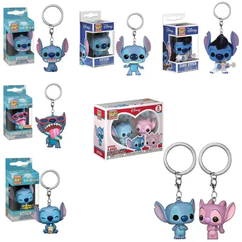 Lilo & Stitch 626 Stitch Funko - Figura de Bolsillo Coleccionable con Llavero y Caja