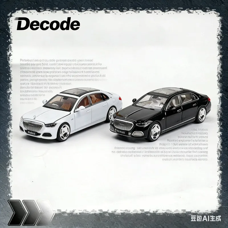 

Модель автомобиля Decode 1:64 S680 из литого сплава, статическая, коллекционная, подарок для мальчиков на праздник, коллекционный предмет для взрослых.