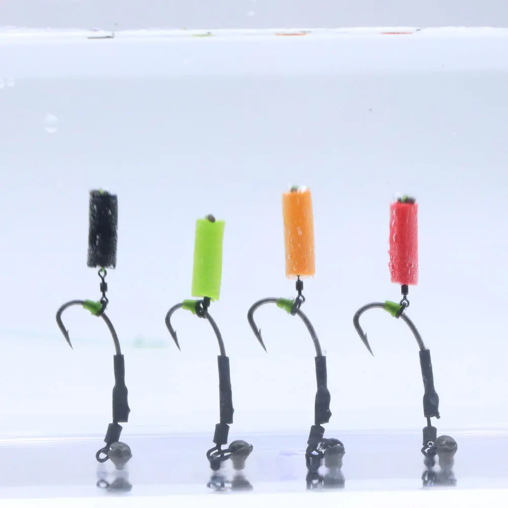 5pcs Carp Fishing Bait Zig Rig Foam Sticks Floating Pop Up Boilie Fishing Lure Method Feeder Fishing Accessories Tackle