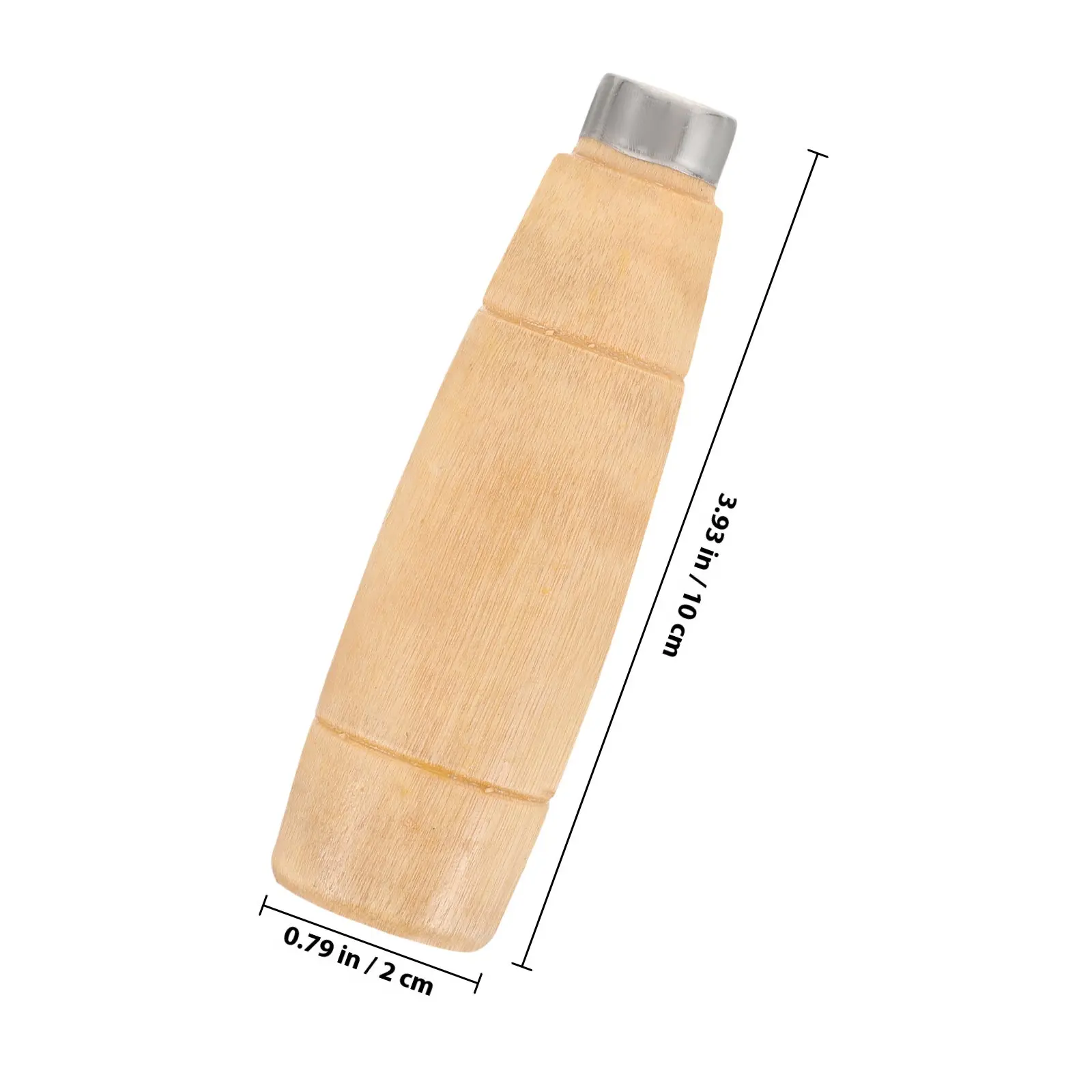 Replacement Wooden Knife Handle for Kitchen Cutters Ergonomic Design Sturdy Comfort Grip Repair Tool for Loose Broken Handles