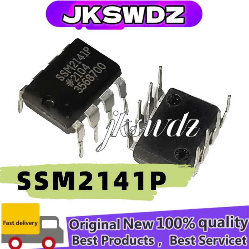 10 шт. интегральная микросхема DIP-8, 10 шт., оригинал, новый, SSM2141P, SSM2141