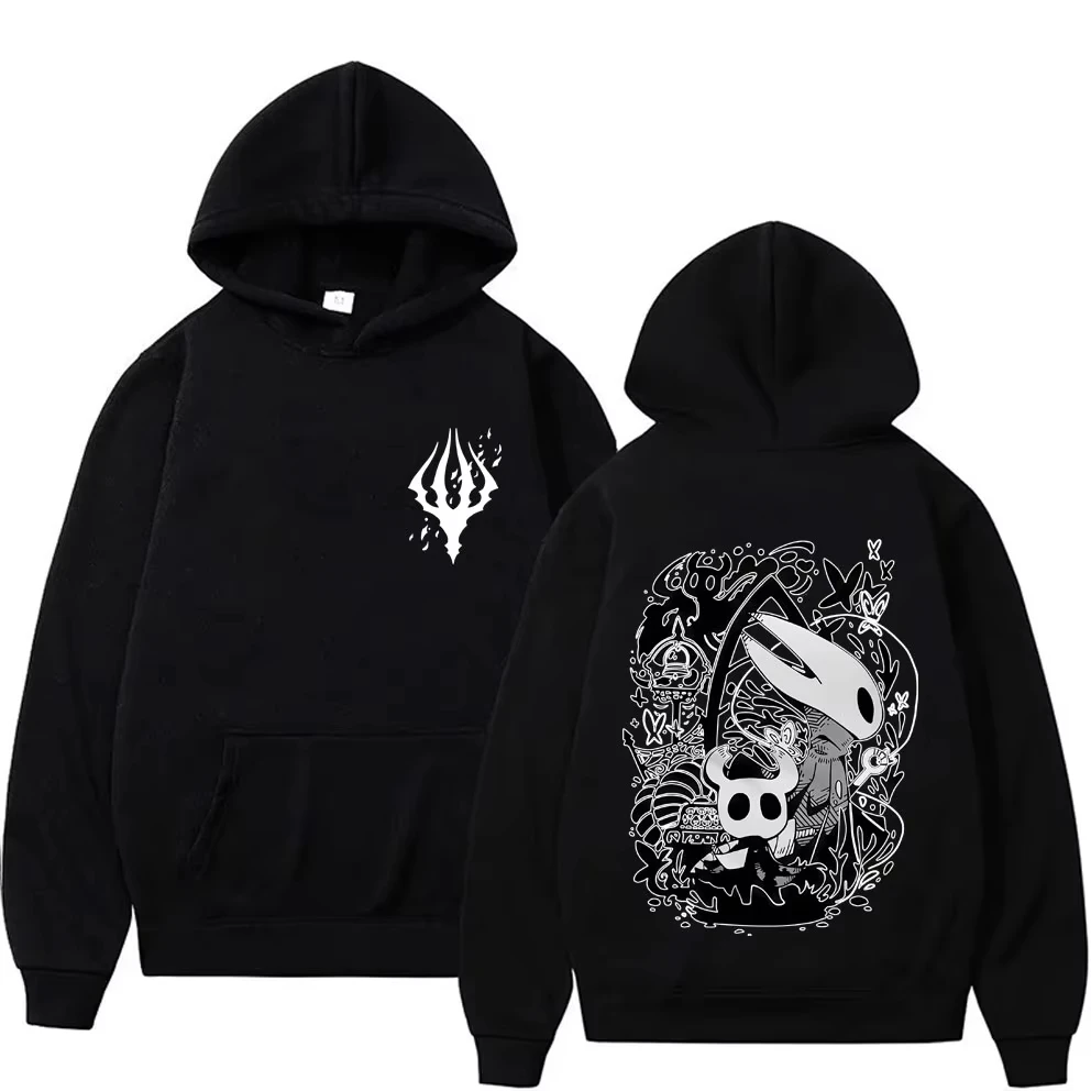 Anime pattern hooded sweatshirt suitable for both men and women, casual and relaxed street styleretro gift, warm and fashionable