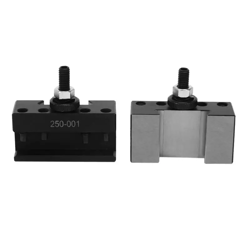 

T70C! 8Piece Set 250-001 0Xa Quick Change Turning Tool Holder Set Steel Material with 1 Bracket for Precision Machining