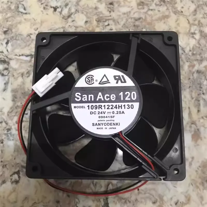 

Original New Cooler Fan for SANYO 109R1224H130 24V 0.25A 12cm Cooling Fan 12038 120*120*38mm