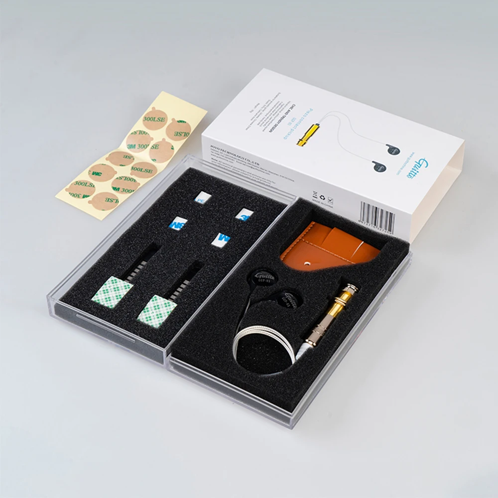 JOYO Guitto Series GGP-03 لاقط الجيتار بيزو مجموعة لاقط رقاقة الاتصال للجيتار الصوتي القيثارة فولين بانجو مندولين