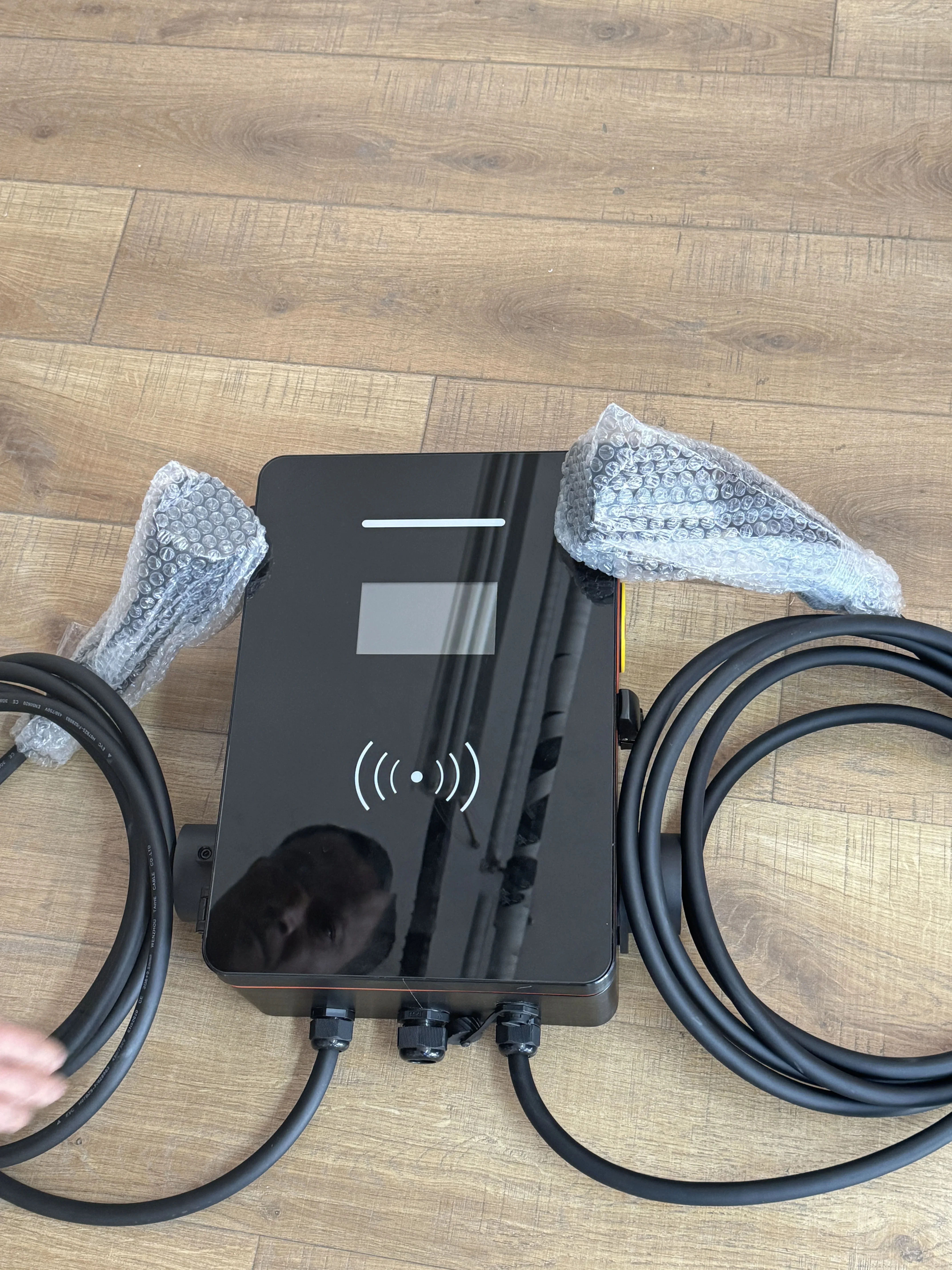 التجارية Ocpp Mennekes 32A 3 المرحلة 14kw 22kw 44kw مزدوجة بندقية Wallbox شحن كهربائي سريع شاحن EV