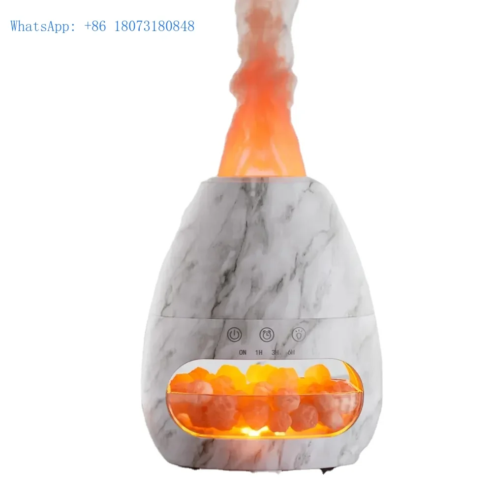 New Household Air Humidifier Diffuser Ultrasonic 3D Fire Air Purifier Aromatherapy Flame Aroma Diffuser