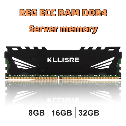 Memoria ECC usada DDR4 8GB 16GB 32GB Memoria de servidor 2133 2400 2666MHz REG ECC Ram