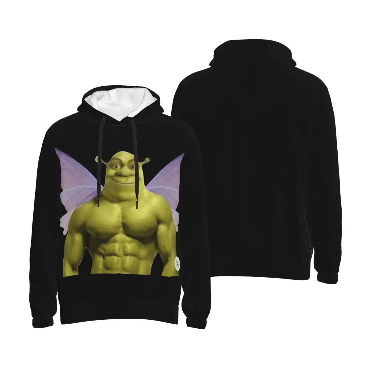 Funny Shreks Meme Pocket Hoodie For Men Women Sweatshirt Graphic Shreks Butterfly Hoodies Hoodie Pullover Long Sleeve Shirts