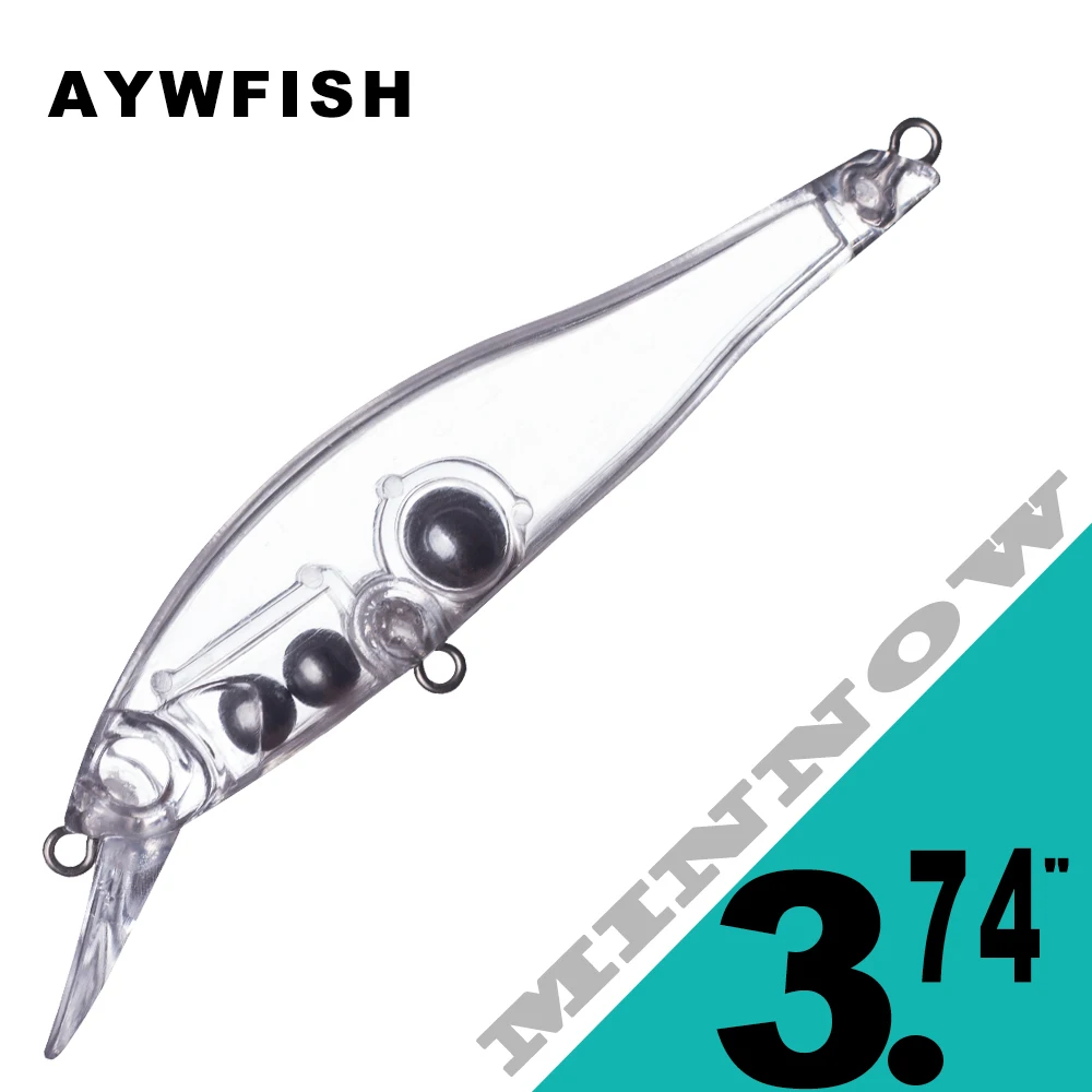 

AYWFISH 15 шт. плавающая приманка в виде гольяна, блесна для ловли окуня, форели, Высота 9,5 см, вес 10 г, приманки в виде гольяна «сделай сам»