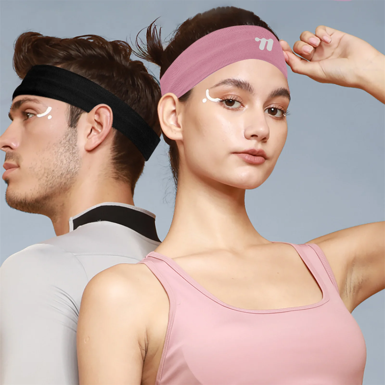 WEST BIKING Sport Sweatband Moisture-Wicking Breathable Elastic Headband Fitness Gym Running Basketball Cycling Headscarf