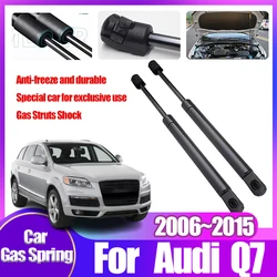 For Audi Q7 2006~2015 2007 2008 2009 2010 2012 2013 Front Trunks Engine Spring Hood Shock Strut Hydraulic Rod Auto Accessories