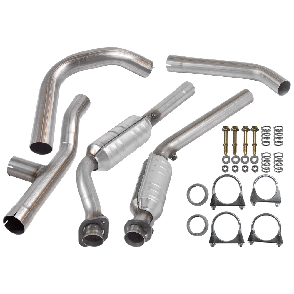 

2x Left & Right Catalytic Converter for Dodge Ram 1500 2004-2005 V6 3.7L V8 4.7L 645438 645854