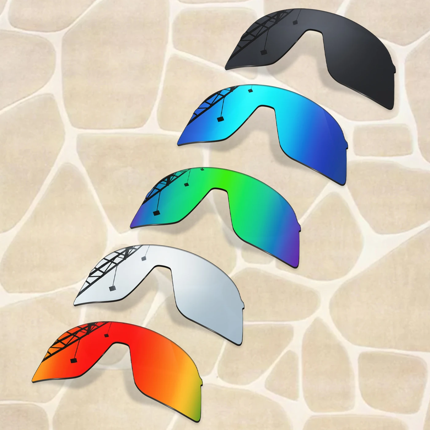 

Anti-Scratch Polarized Replacement Lenses for Oakley Sutro Lite OO9463 Sunglasses