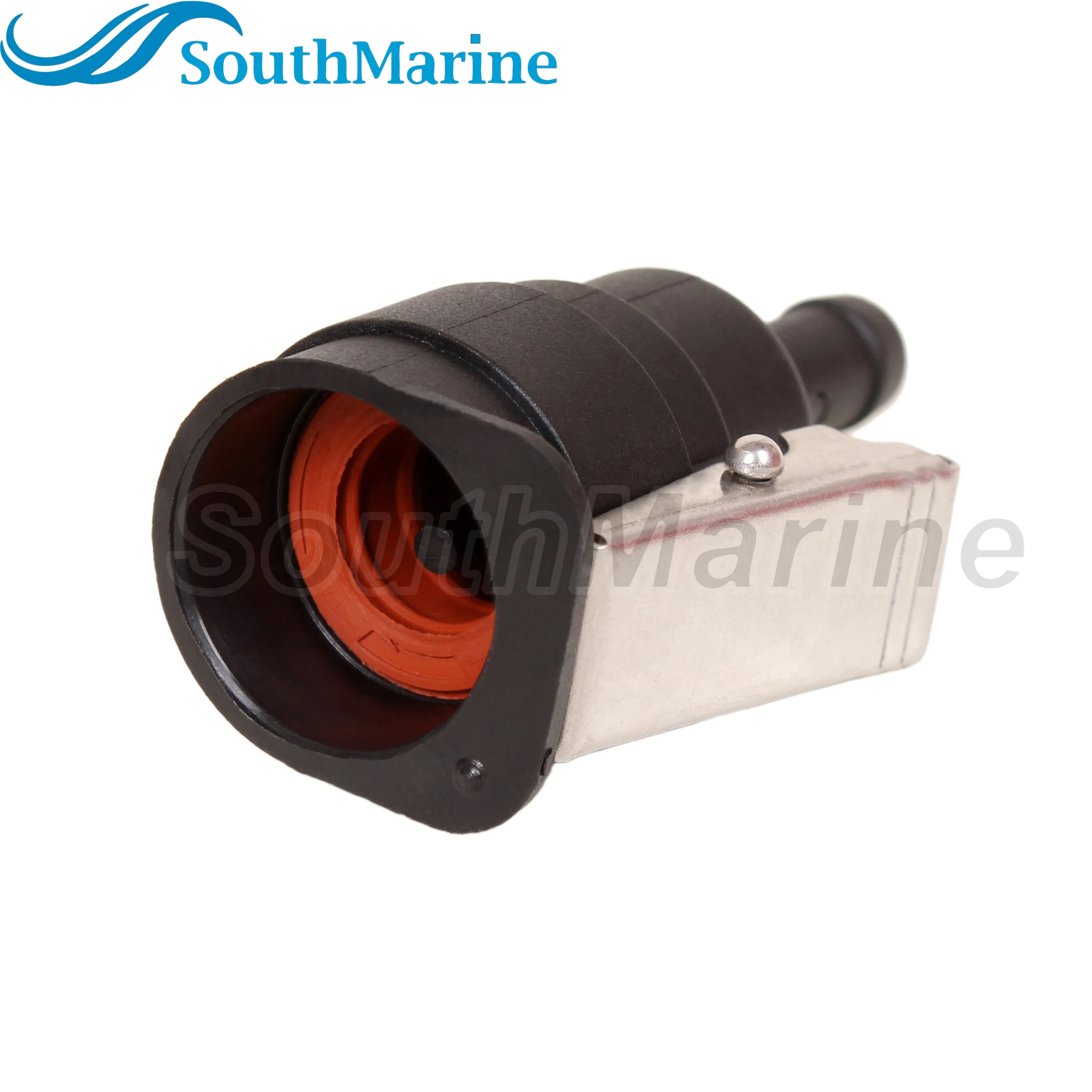 Boat Motor 65750-94404 18-80418 Fuel Line Hose Connector for Suzuki DT4-DT140, 5/16’’(8mm), Internal ID:13mm, Engine Side Female