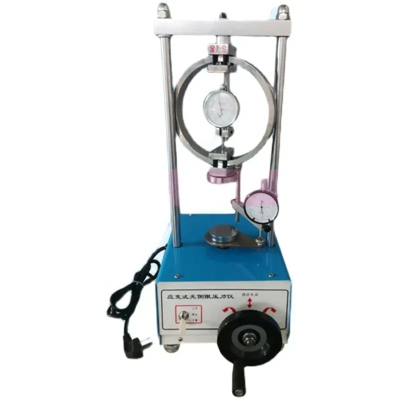 Manual Calcareous Earth Strain Controlled Unconfined Pressure Gauge 2