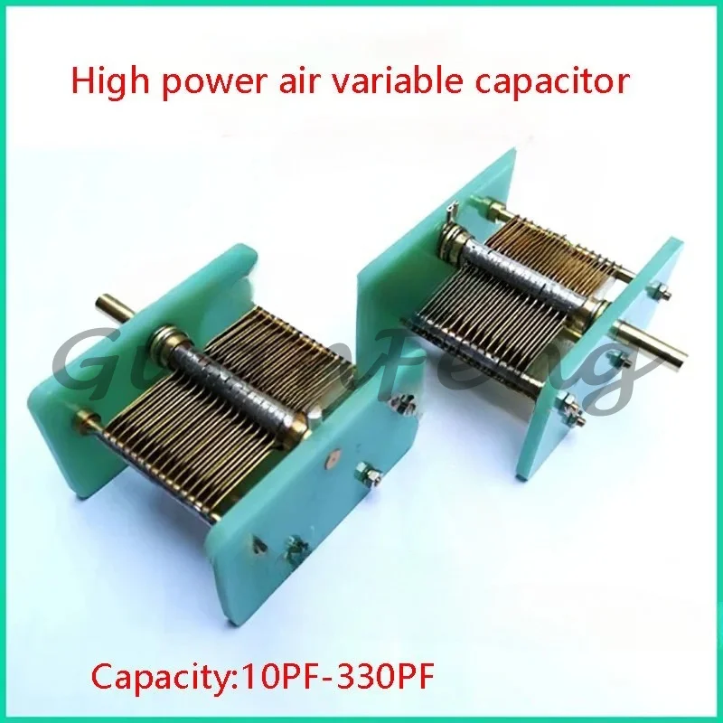 Semi-manual air conditioning capacitor High power air variable capacitor