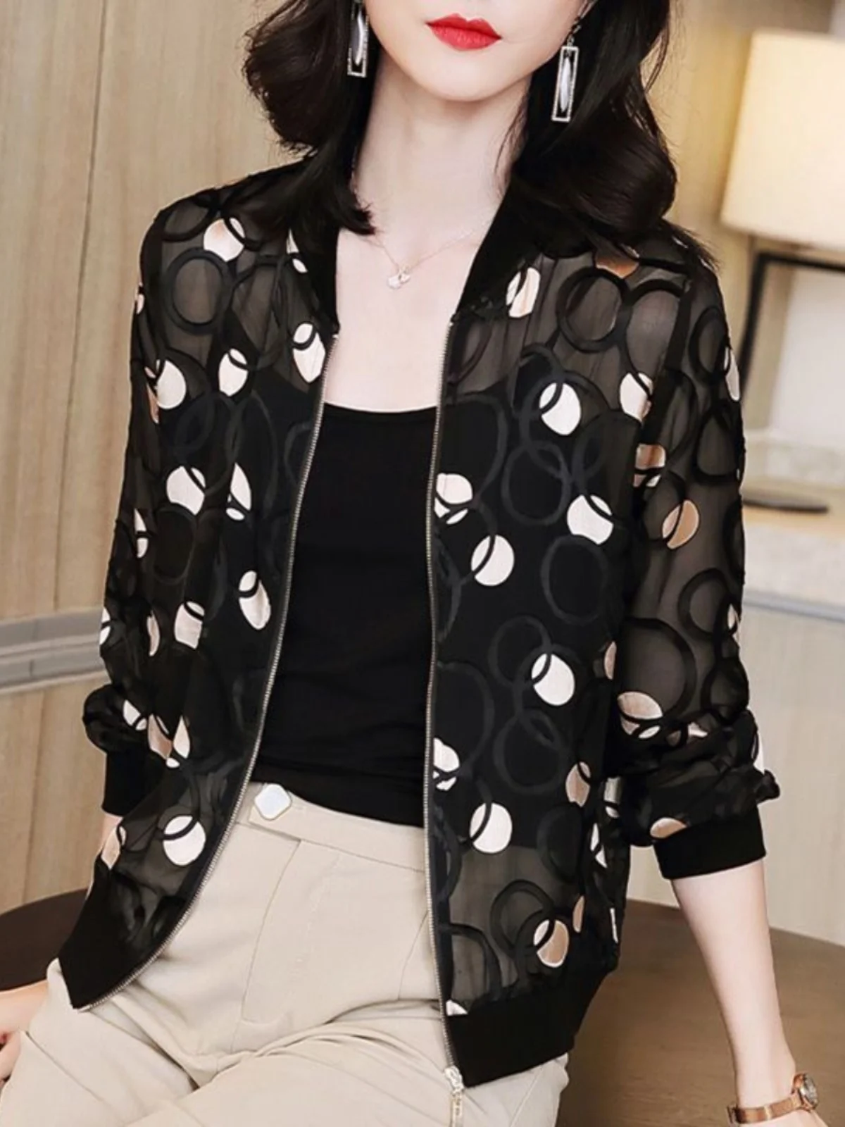 

Летняя длинная Sve Jaet Baseball orm ort Sle 2240 Pou Солнцезащитная одежда с защитой от ультрафиолета Специальный шифон большого размера