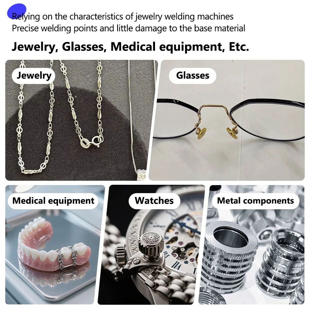 Jewelry Spot Welding Machine 200W  Gold Silver Laser YAG Jewelry Welding Machine  Maxwave QCW Fiber Laser Welding Machine