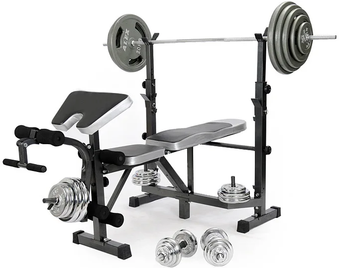 Multifunctional Dumbbell Bench Weightlifting Mattress Combination Trainer Bench Press Barbell Fitness Equipment