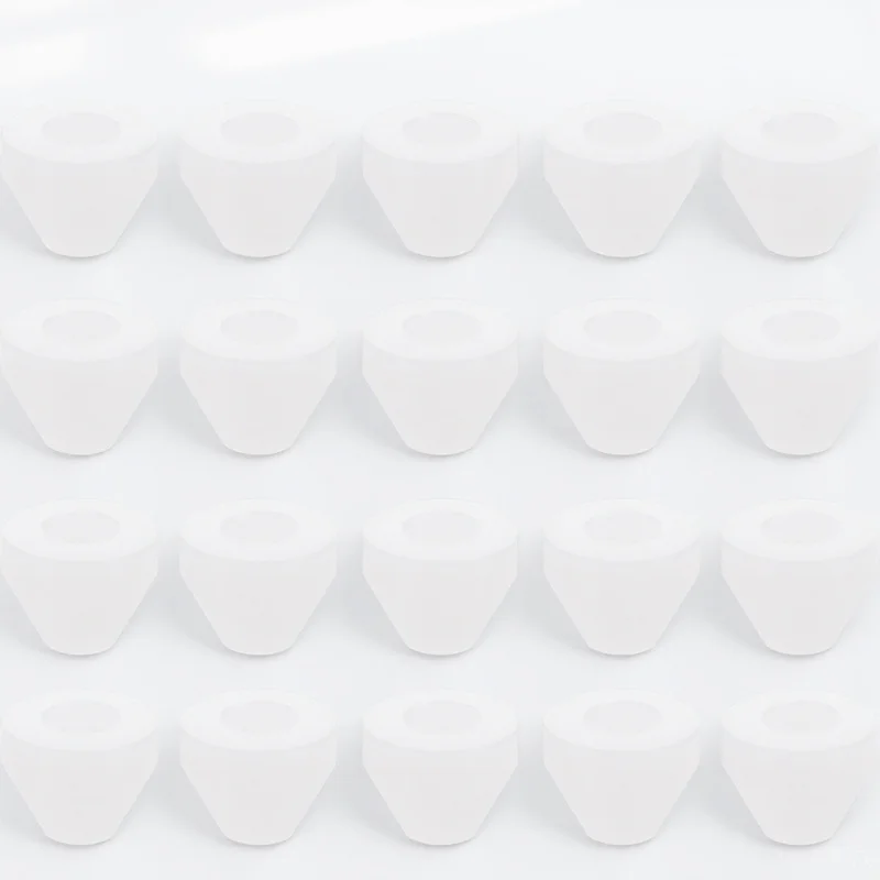 

20 шт. легкие втулки для ручек, износостойкие для простой установки, больше не прилипает вместе, принадлежности для поворота ручки