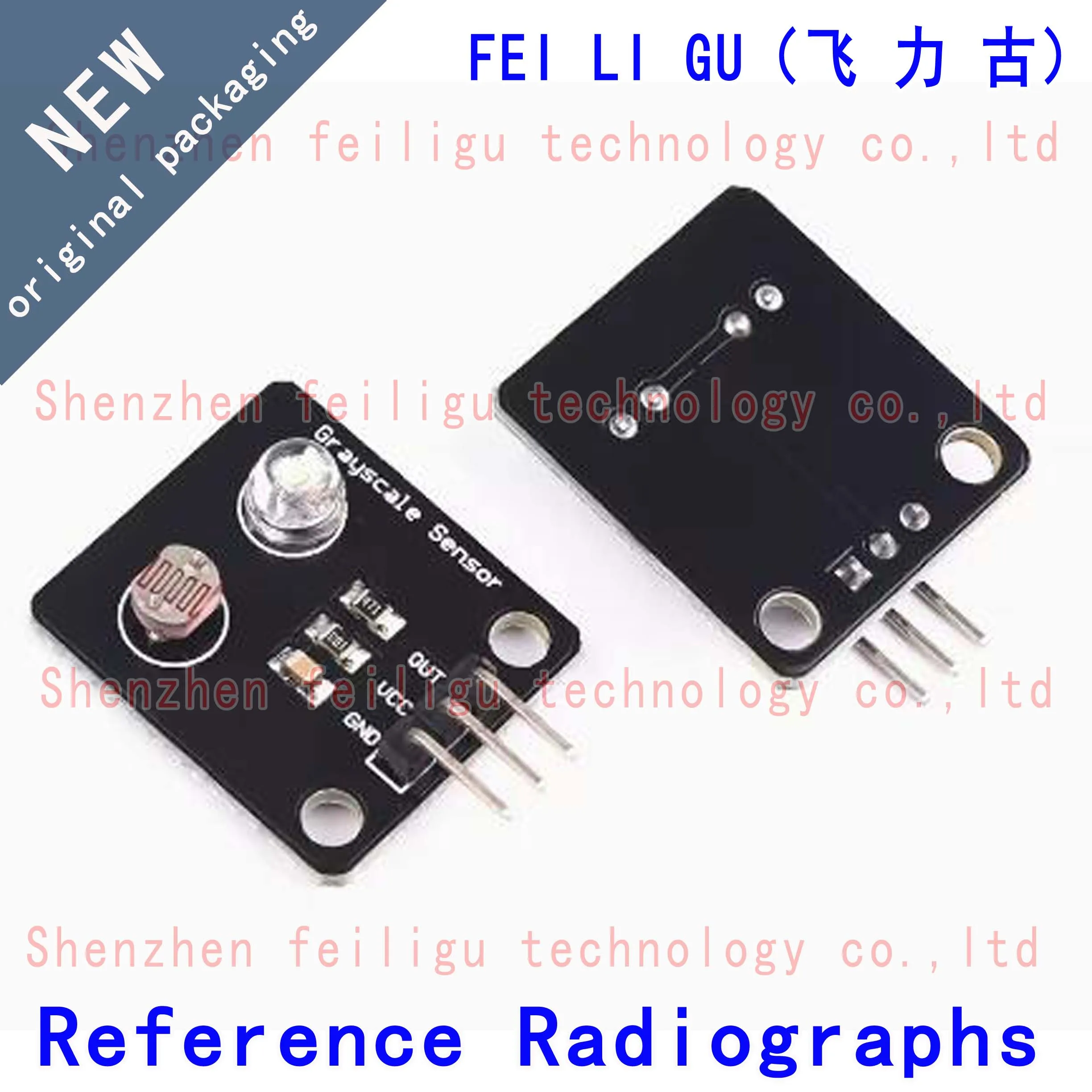 1 ~ 50 Stuks Nieuwe Originele Analoge Grijze Sensor Volgmodule Volgmodule Bouwsteen Elektronische Spelmodule