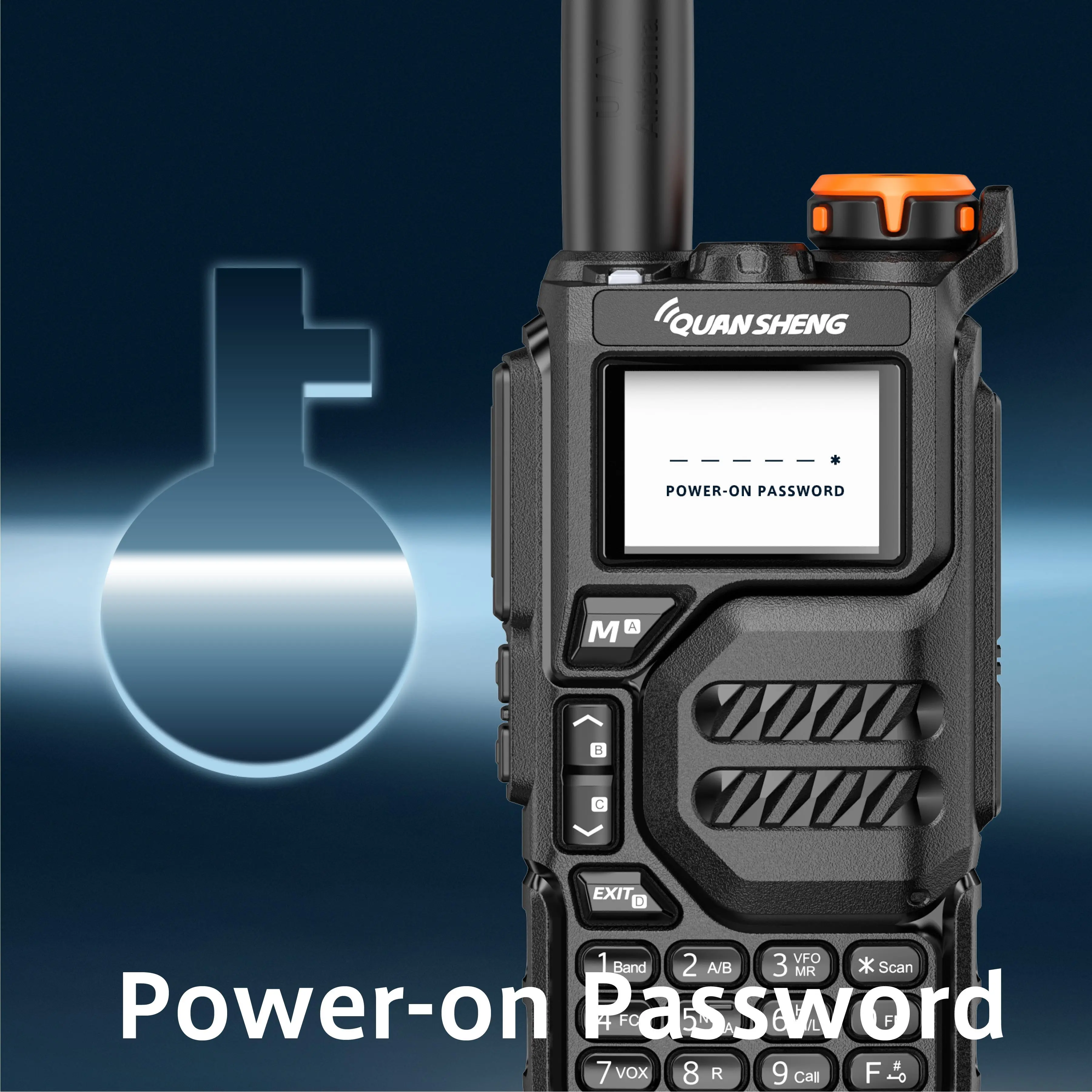 Quan sheng UV-K5 Walkie Talkie Dualband 5 w wiederauf lad bares Funkgerät Noaa Notfall-Wetter empfänger mit C-Ladekabel