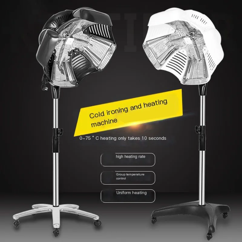 Salon Hair Dryer Processor Flying‑Saucer Hair Dye Perm Heater Machine Professional  Styling Equipment For Barbershop Cold Perm