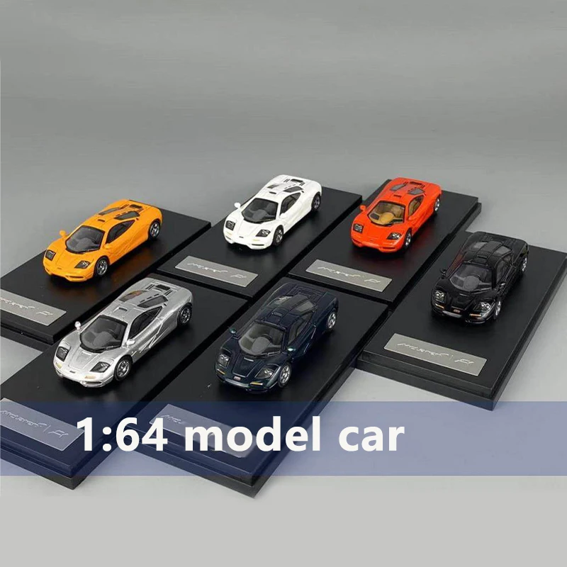 Modèle de voiture Mclaren F1 XP5 en alliage, échelle 1:64, véhicule à moteur, édition en métal moulé sous pression, modèle de supercar, Collection de véhicules, cadeaux pour garçons