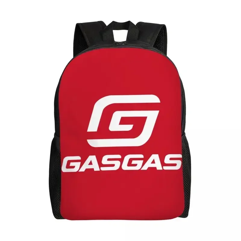 

Personalized Gasgas Logo Backpack Women Men Basic Bookbag for College School Bags