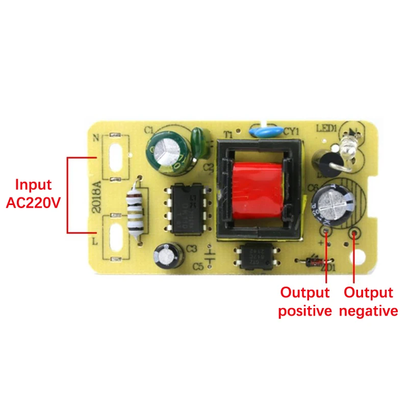 1PC 5V 2A Adapter Switching Power Supply Module AC 220V To DC 5V Step-Down Power Supply Board