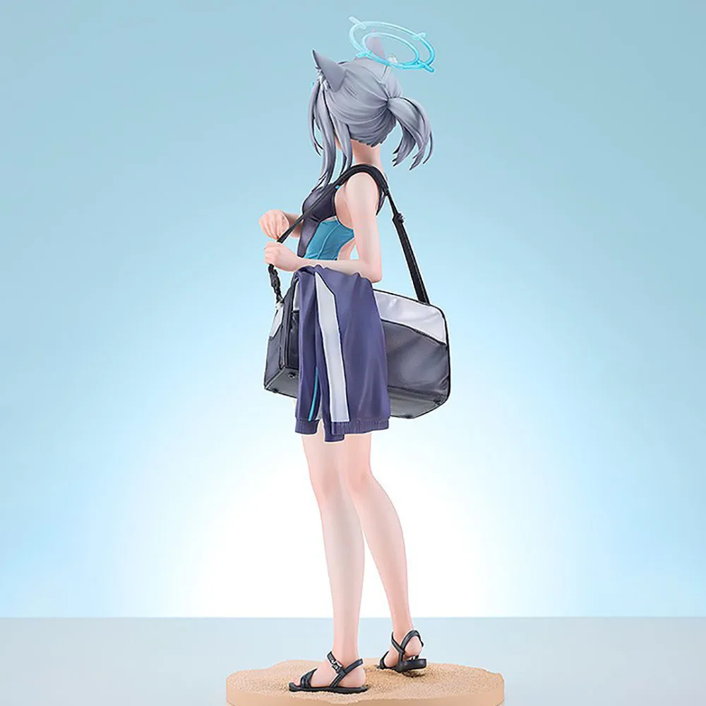 Original in Stock Good Smile Company Blue Archive Sunaookami Shiroko Swimsuit Action Figure Collection Series Model Toys