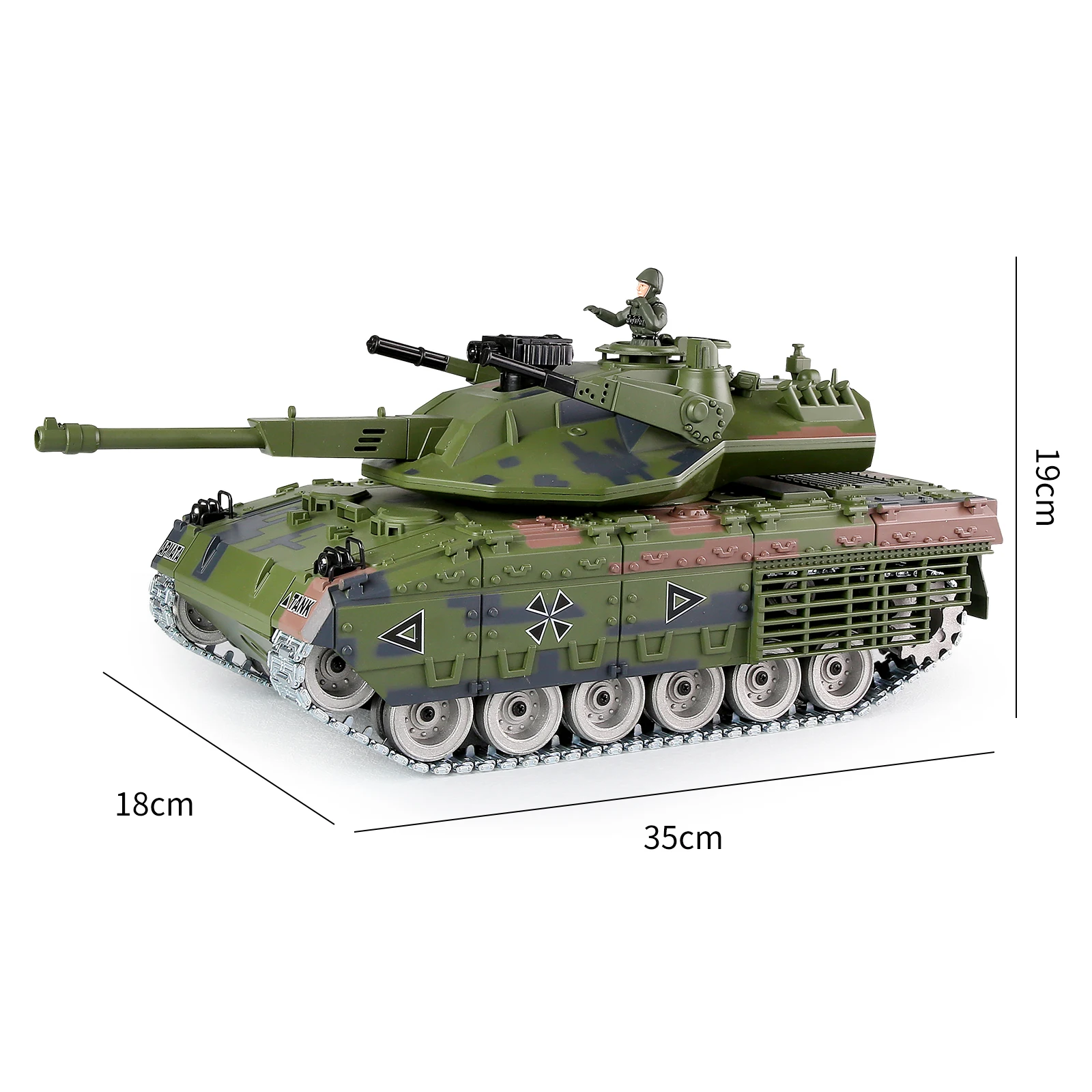 Coolbank AMATA t-14A Battle RC Tanks con Bullet Launch 1:18 Scale Army Remote Control Tank giocattoli militari che spara BBS Boys