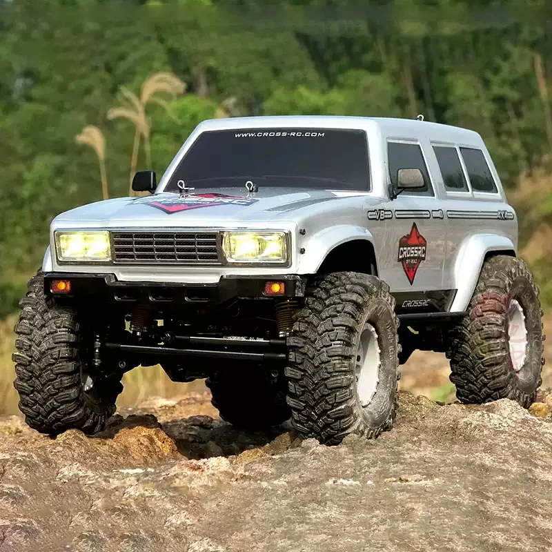 CROSSRC FR4 4WD Drive Rc Crawler Soft Shell Electric Remote Control Simulated Pickup Truck Off Road Model Vehicle Gift