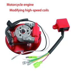 Motorcycle Magneto Coil Inner Rotor Stator Assembly Kit For 110/125/140/160CC Scooter Go Kart ATV Quad Moto Horizontal Engine