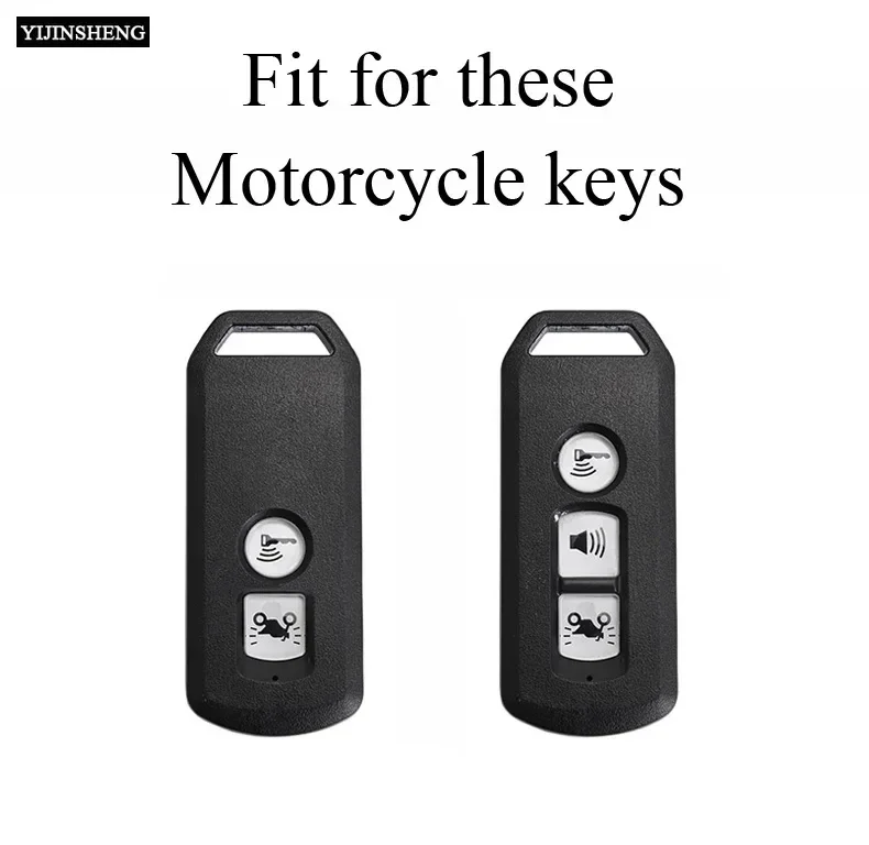 2 3 Buttons Zinc Alloy Key Case Cover Fob for Honda SH 125 Forza 350 250 750 ADV 150 X-ADV SH150i SH300 150 PCX 125 2020-2023