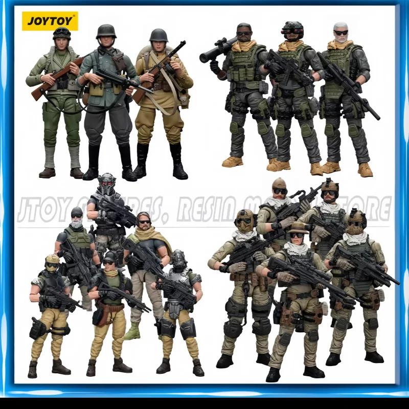 [NA STANIE] JOYTOY 1/18 Figurka Akcji Seria Sił Zbrojnych Wojskowych Figurki Anime Zabawki