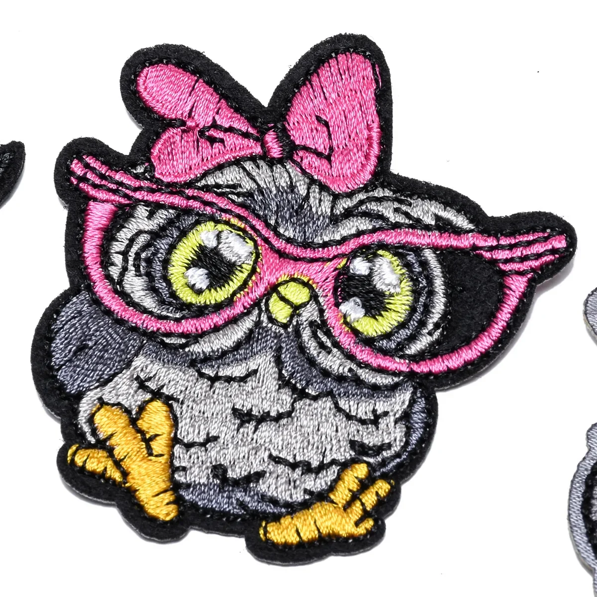 Exquisite and Cute Owl Cartoon Animal Embroidery Patch DIY Clothes Luggage Decoration Badge Accessories Adhesive Patch