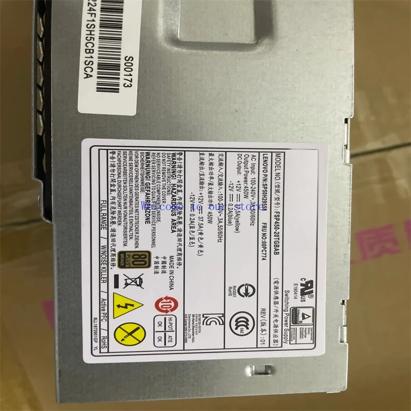 

For Lenovo 10-pin power supply 500W 450W FSP500-40AGPAA FSP450-40AGPAA 8Pin