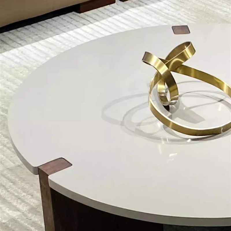 Luksusowe włoskie stoliki kawowe Nowoczesna estetyka Minimalistyczne eleganckie stoliki kawowe Modne wysokiej jakości meble Mesa Centro do domu