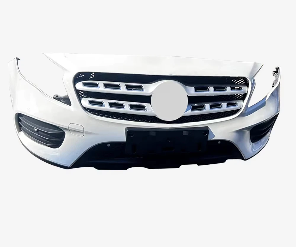 

For GLA X156 Front Bumper Assembly High Quality Red Plastic Replacement Part New