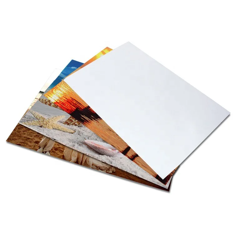 10 arkuszy sublimacyjnych pustych metalowych płyt aluminiowych o grubości 1 mm 150x200 mm Czysty biały nadruk za pomocą prasy termicznej