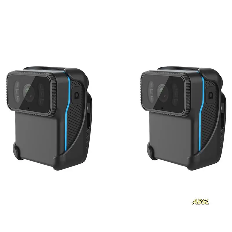 

2X CS02 Back Clip Action Camera Support TF Card Night DV Wifi Loop Cam Video MP4 Camcorder Vision Recording Z9H4