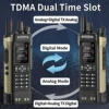 BAOFENG DMR DM-32 デジタルトランシーバー GPS デュアルモードアナログ TDMA デュアルタイムスロットエアバンド APRS デジタルコール UV-32 アマチュア無線用 3